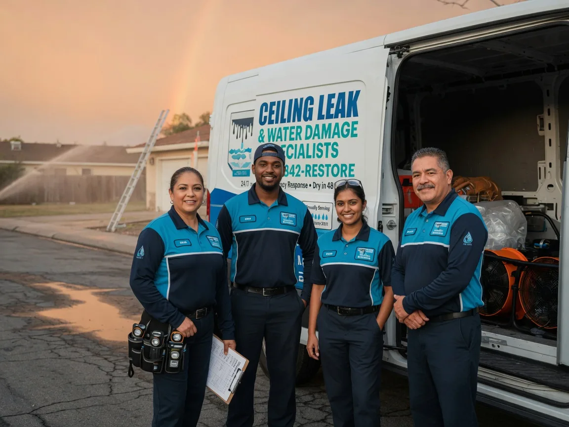 Ceiling Leak Cleanup company in Canton, MN