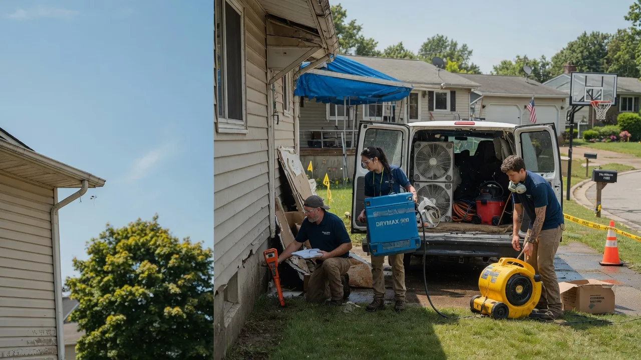 Ceiling Leak Cleanup in Canton, MN near me